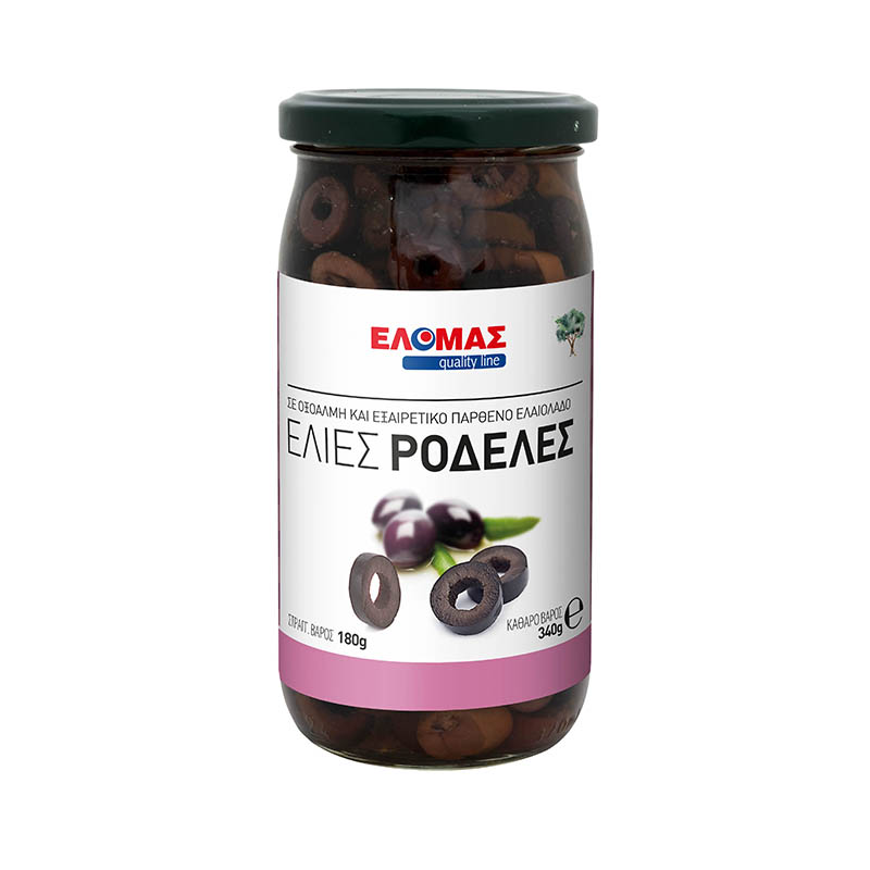 ΕΛΟΜΑΣ Ελιές ροδέλες 340g