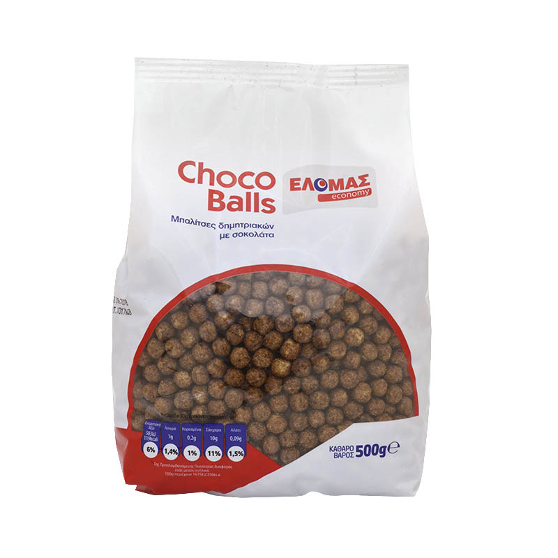 ΕΛΟΜΑΣ Economy choco balls σακούλα 500g