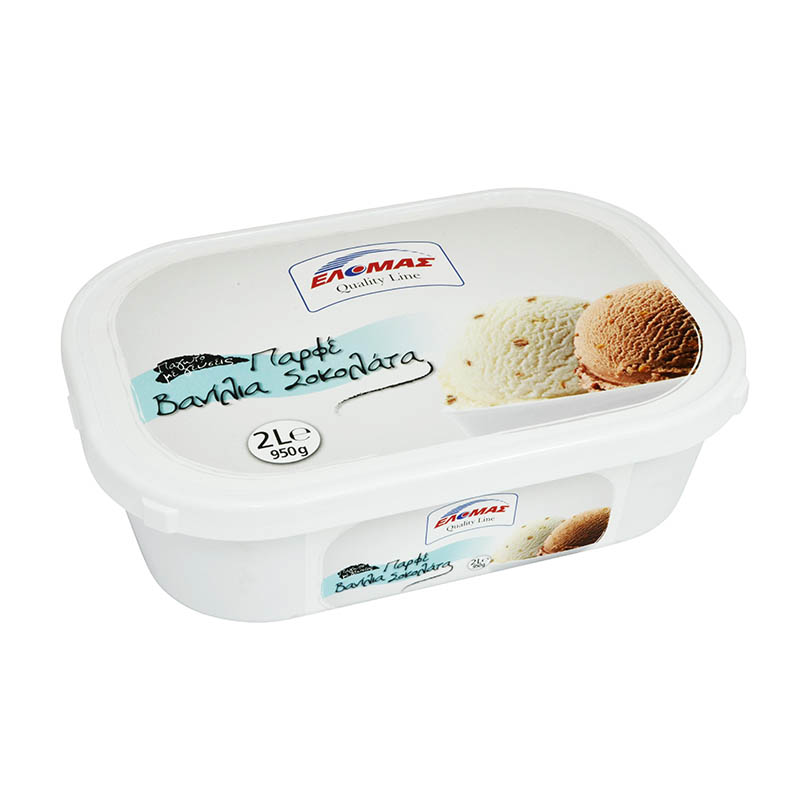 ΕΛΟΜΑΣ Παγωτό παρφέ βανίλια-σοκολάτα 950g