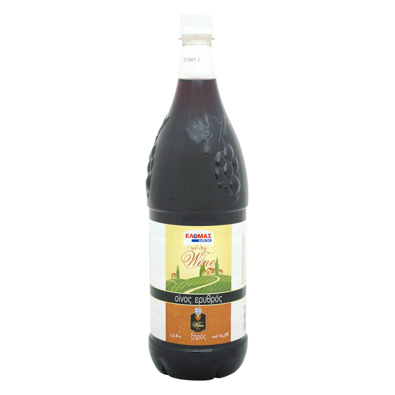 ΕΛΟΜΑΣ Οίνος ερυθρός ξηρός 1,5lt